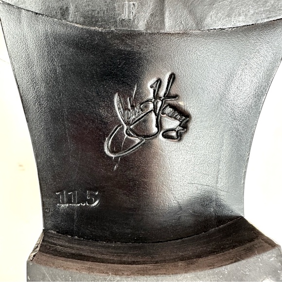 JOHN FLUEVOG MEN FJORDS LYNGENFJORD POINTED-TOE CHELSEA BOOTS In Brown Size:11.5 - Picture 14 of 16